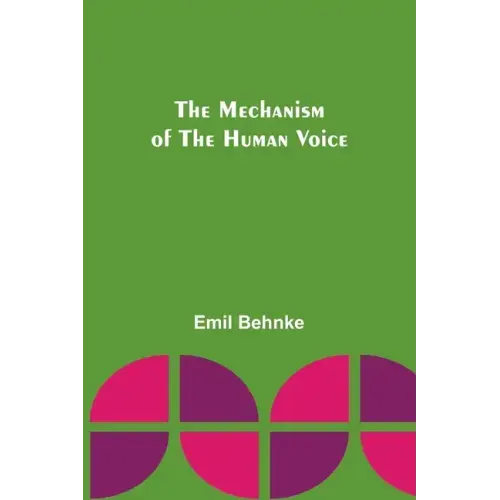 The Mechanism of the Human Voice