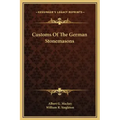 Customs of the German Stonemasons