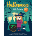 Halloween Kids Activity Ideas: Fantastic activity book for boys and girls: Word Search, Mazes, Coloring Pages, Connect the dots, how to draw tasks - F