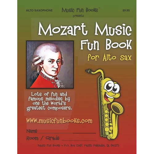 Mozart Music Fun Book for Alto Sax