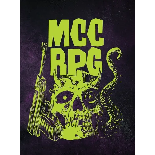 Mutant Crawl Classics Core Rulebook - Fluorescent Demon Skull Edition