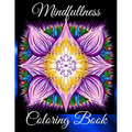 Mindfullness Coloring Book: Therapy Art Relaxing for Men and Women with Horses, Flowers and Trees. Anti-Stress Relieving Mandalas Patterns