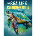 The Sea Life Coloring Book: Over 45 Images to Colour