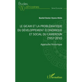 Le GICAM et la problématique du développement économique et social du Cameroun (1957-2010): Approche historique