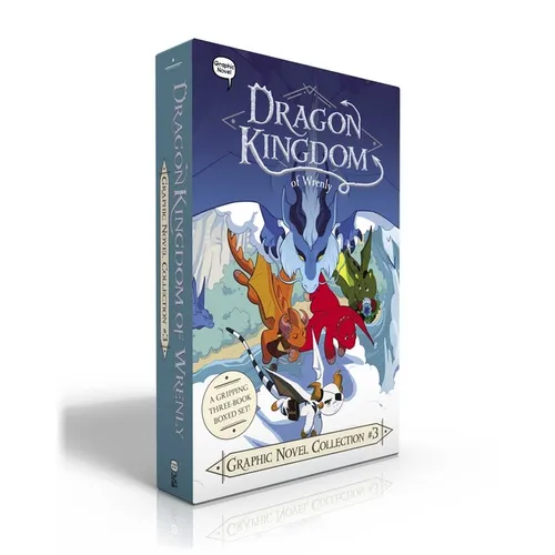 Dragon Kingdom of Wrenly Graphic Novel Collection #3 (Boxed Set): Cinder's Flame; The Shattered Shore; Legion of Lava