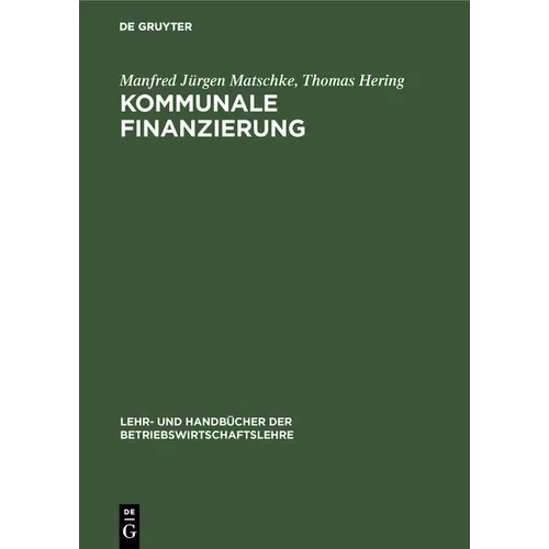 Kommunale Finanzierung