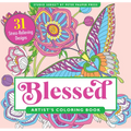 Blessed Adult Coloring Book (31 Stress-Relieving Designs)