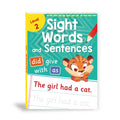 Sight Words and Sentences (Level 2): First Practice Workbook of Most Common Sight Words for Preschool Kids, Toddlers with Vocabulary Development Activ