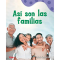 Así Son Las Familias: A Wordless Nonfiction Book