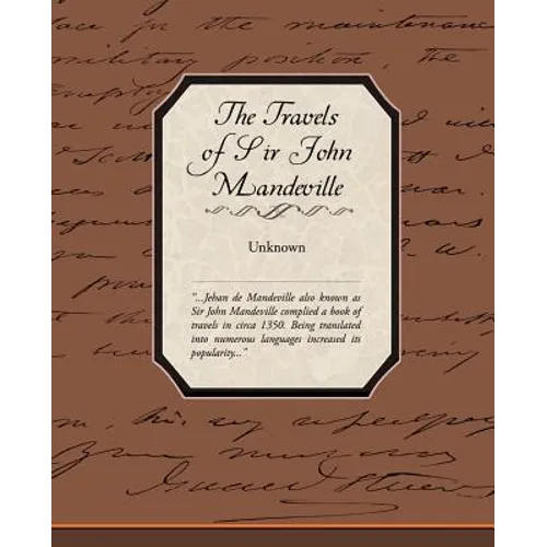 The Travels of Sir John Mandeville