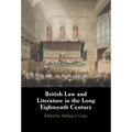 British Law and Literature in the Long Eighteenth Century