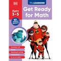 Disney Learning Get Ready for Math (Ages 3-5): Preschool Beginner Math Workbook for Kids, Curriculum-Based