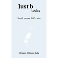 Just b today: Small Pauses. BIG Calm.