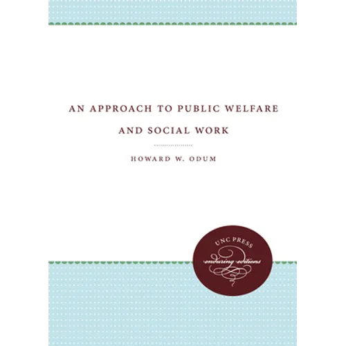 An Approach to Public Welfare and Social Work