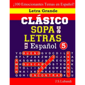 CLÁSICO SOPA De LETRAS En Español; 5