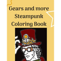 Gears and more Steampunk Coloring Book: Fun and relaxing Steam Punk coloring book for you. A collection of Guys and Girls in futuristic and retro scen