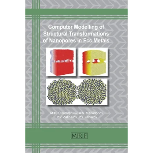 Computer Modelling of Structural Transformations of Nanopores in Fcc Metals