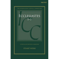 Ecclesiastes 1-5: A Critical and Exegetical Commentary
