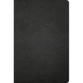 CSB Large Print Thinline Bible, Holman Handcrafted Collection, Black Premium Goatskin