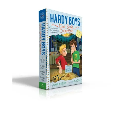 Hardy Boys Clue Book Collection Books 1-4 (Boxed Set): The Video Game Bandit; The Missing Playbook; Water-Ski Wipeout; Talent Show Tricks