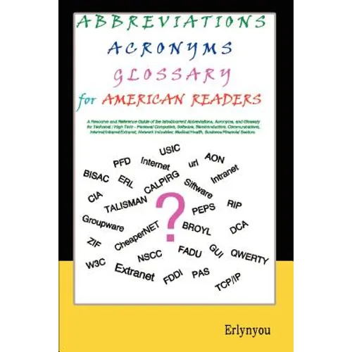 Abbreviations Acronyms Glossary for American Readers