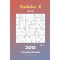 Sudoku X 12x12 - 200 Very Hard Puzzles vol.4