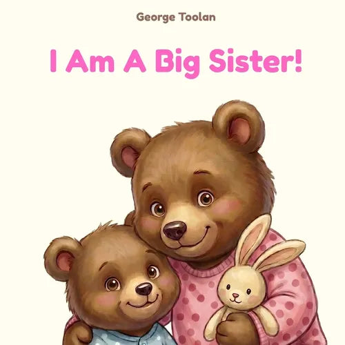 I Am A Big Sister!: An affirmation book for girls becoming a big sister (Ages 2-7)