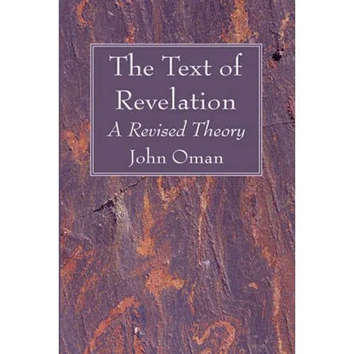 The Text of Revelation