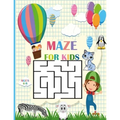 Mazes For Kids Ages 4-8: fun maze activity book for kids, kindergraten ages 4-6,6-8 - 3 Difficulty levels of learning activities, workbook for