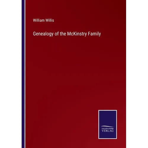 Genealogy of the McKinstry Family