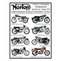 NORTON 1960-1970 LIGHTWEIGHT AND HEAVYWEIGHT "TWIN CYLINDER" WORKSHOP MANUAL 250cc TO 750cc. INCLUDING THE 1968-1970 COMMANDO