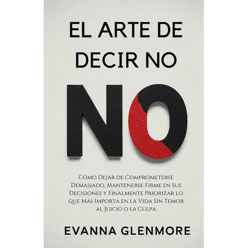 El Arte De Decir No: Cómo Dejar de Comprometerse Demasiado, Mantenerse Firme en Sus Decisiones y Finalmente Priorizar lo que Más Importa en