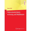 Wahrscheinlichkeitsrechnung Und Maßtheorie
