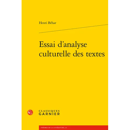 Essai d'Analyse Culturelle Des Textes