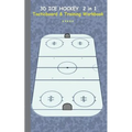 3D Ice Hockey 2 in 1 Tacticboard and Training Book: Tactics/strategies/drills for trainer/coaches, notebook, training, exercise, exercises, drills, pr