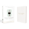Nvi, Nuevo Testamento de Bolsillo, Con Salmos Y Proverbios, Revisión 2022, Leathersoft, Blanco, Bebés