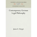 Contemporary German Legal Philosophy