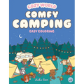 Cozy World Comfy Camping: Easy Coloring for Teens, Young Adults, and Adults
