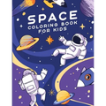 Space Coloring Book For Kids: Amazing Outer Space Coloring Book with Spaceships, Planets, Rockets, Galaxies and more. Featuring over 40 illustration