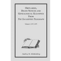 Obituaries, Death Notices & Genealogical Gleanings from the Saugerties Telegraph: Volume 4 1871-1879