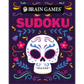 Brain Games - Take-Along - Sudoku (Sugar Skull Design - Day of the Dead and Halloween)