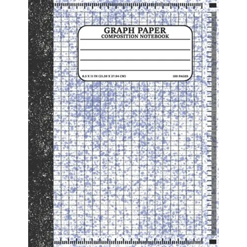 Graph Paper Composition Notebook: Math and Science Lover Graph Paper Cover Watercolor (Quad Ruled 4 squares per inch, 100 pages) Birthday Gifts For Ma