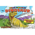 Color Your Own Dinosaur Postcard Book