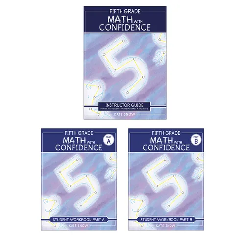 Fifth Grade Math with Confidence Complete Bundle