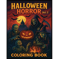 Halloween Horror Coloring Book Vol. 2
