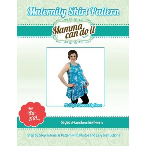 Maternity Shirt Pattern Handkerchief Hem