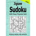 Jigsaw Sudoku Puzzle Book for Adults: 400 Easy Puzzles 9x9 (Volume 1)