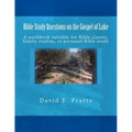 Bible Study Questions on the Gospel of Luke: A workbook suitable for Bible classes, family studies, or personal Bible study