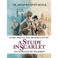 A Study in Scarlet: Illustrated by Nis Jessen