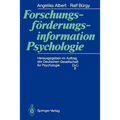 Forschungsförderungsinformation Psychologie